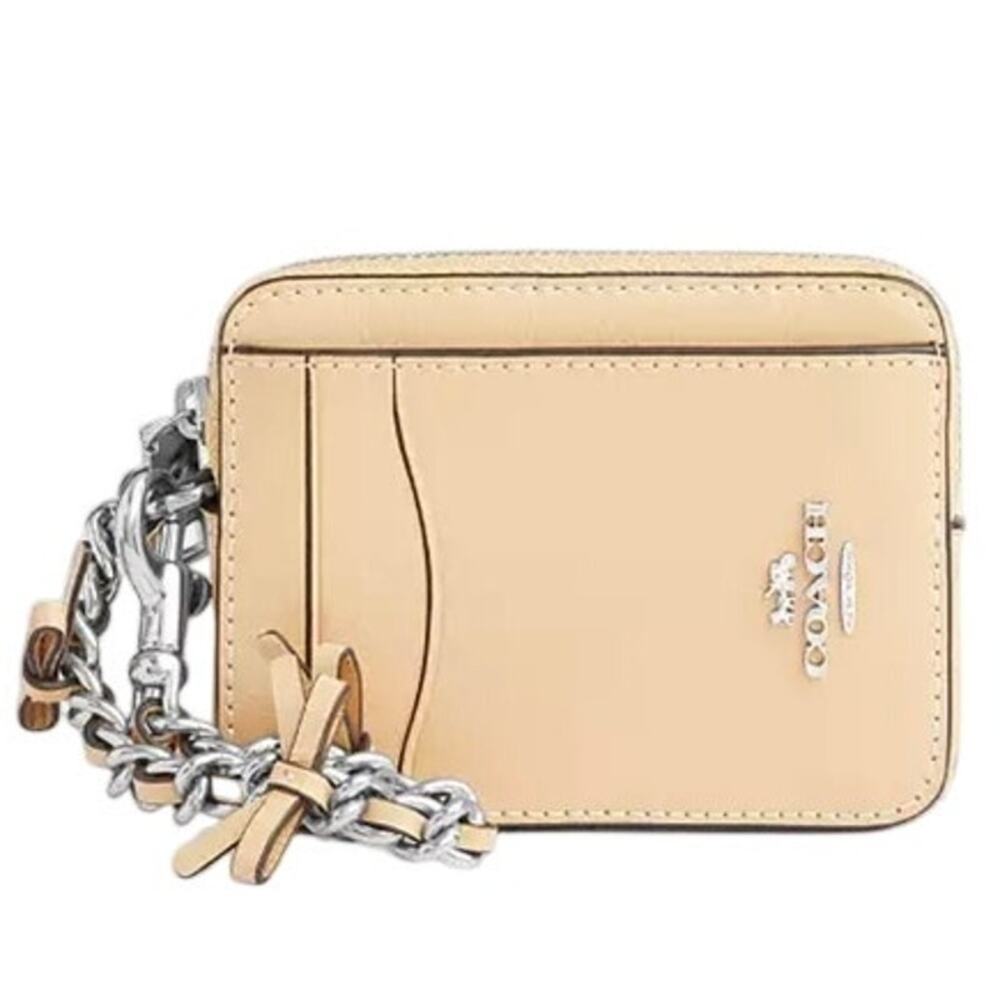 Coach Zip Card Case NWT